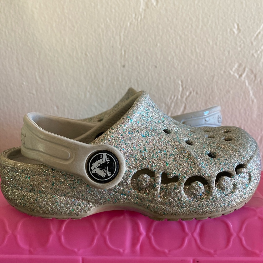 Crocs , baby size 7.
